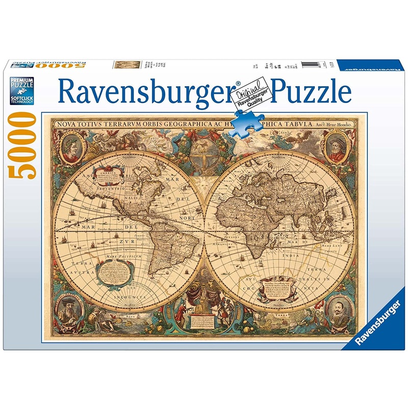 Ravensburger – Antique World Map (5000pcs)