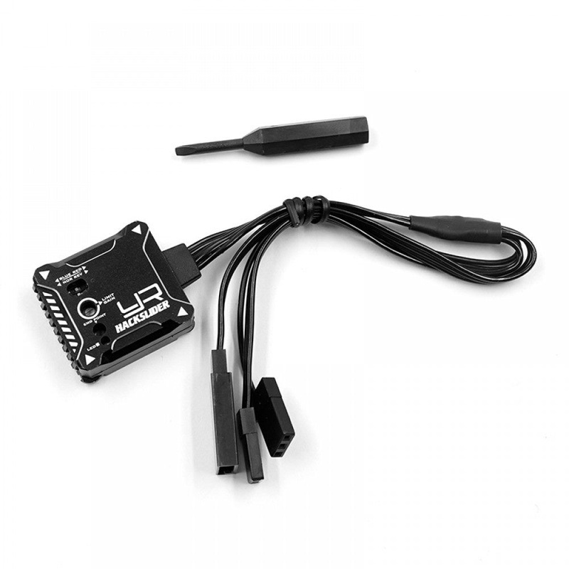 Yeah Racing – Hackslider Drift Performance Tuned Gyro for Drift Cars (Black)