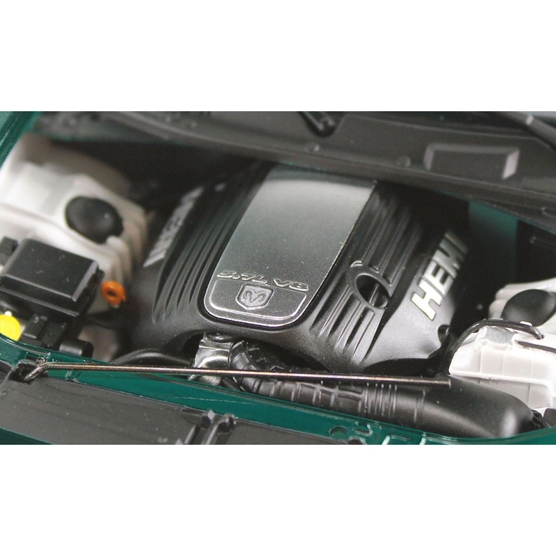 2009 Dodge Challenger R/T Green and White “Broward County Sheriff” Limited Edition to 252 pieces Worldwide 1/18 Diecast Model Car by ACME