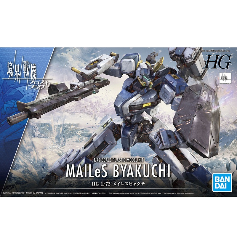 Bandai – 1/72 HG MAILeS Byakuchi