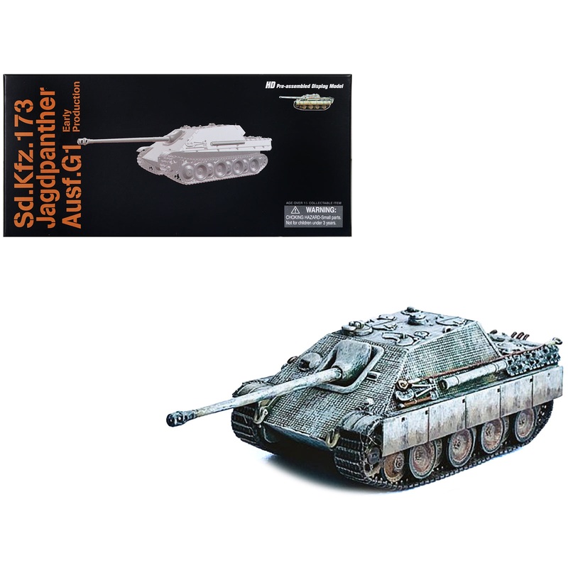 Germany Sd.Kfz.173 Jagdpanther Ausf.G1 Early Production Tank “Pz.Div. Grossdeutschland” (1944) “NEO Dragon Armor” Series 1/72 Plastic Model by Dragon Models