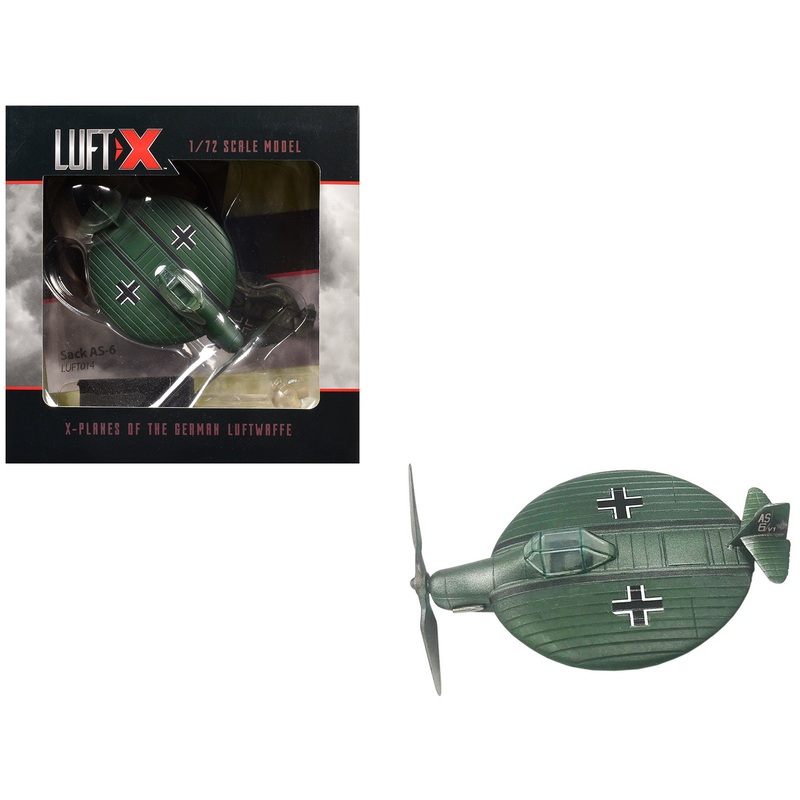 Sack AS-6 Aircraft Prototype “German Luftwaffe” 1/72 Model by Luft-X