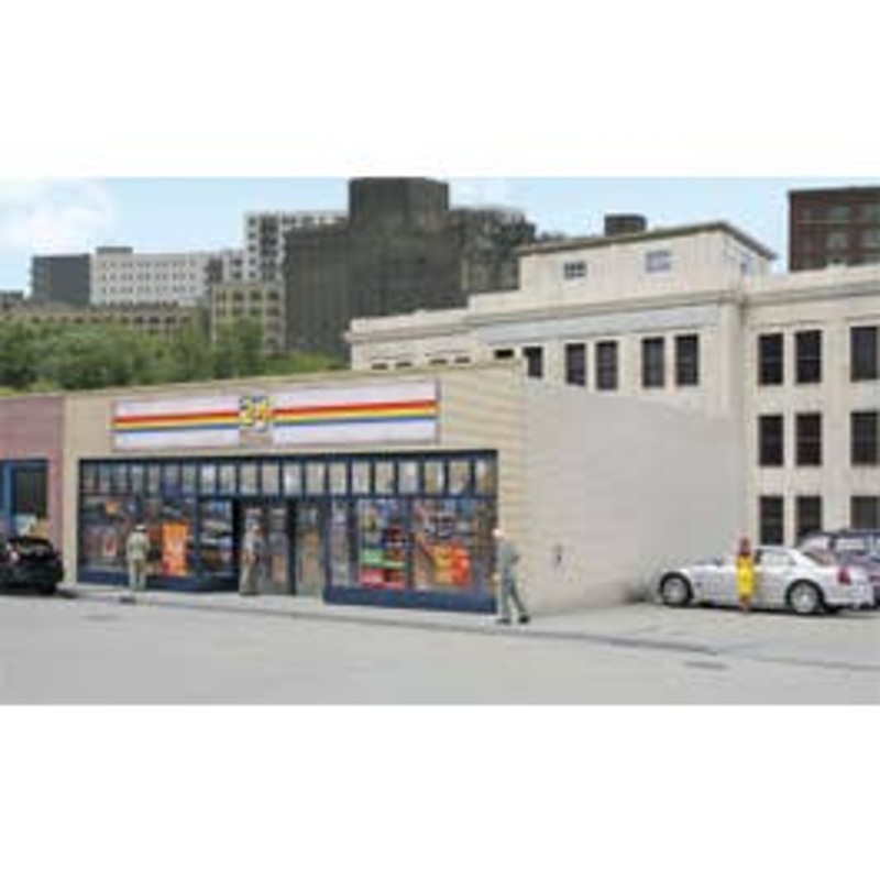 Walthers #933-3477 24-Seven Quick Mart — Kit