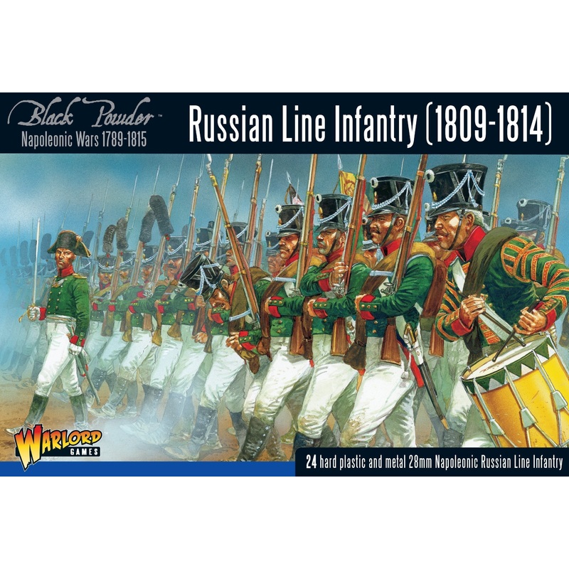 Warlord – Black Powder  Russian Line Infantry 1809-1814
