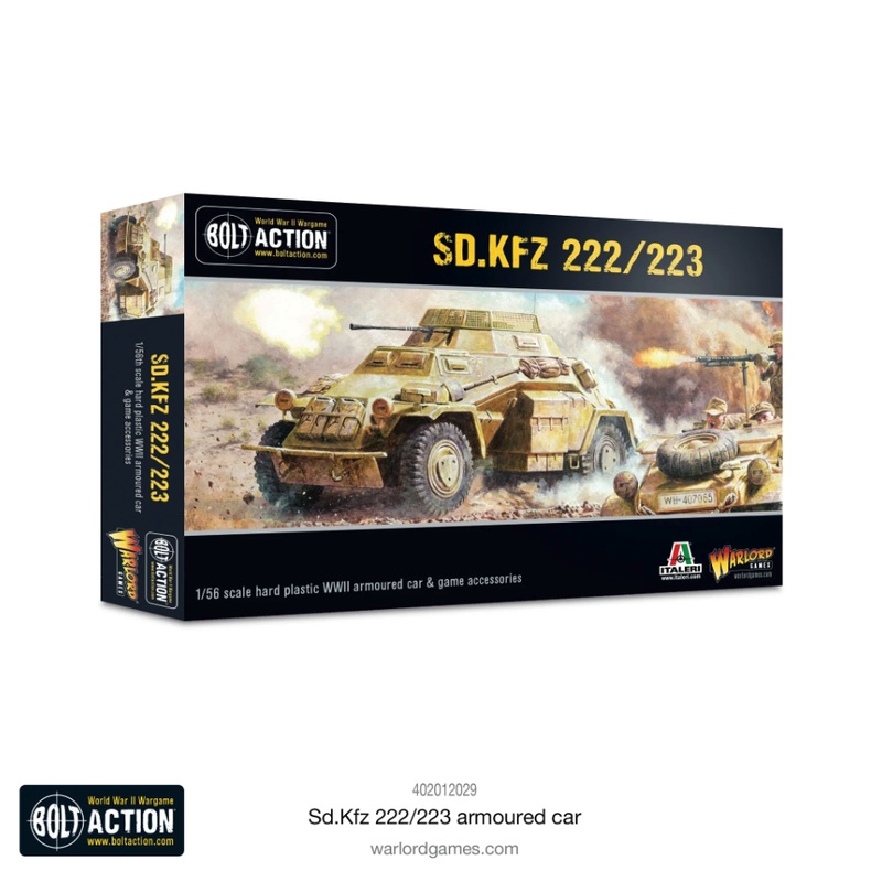 Warlord – Bolt Action: Sd.Kfz 222/223 Armoured Car