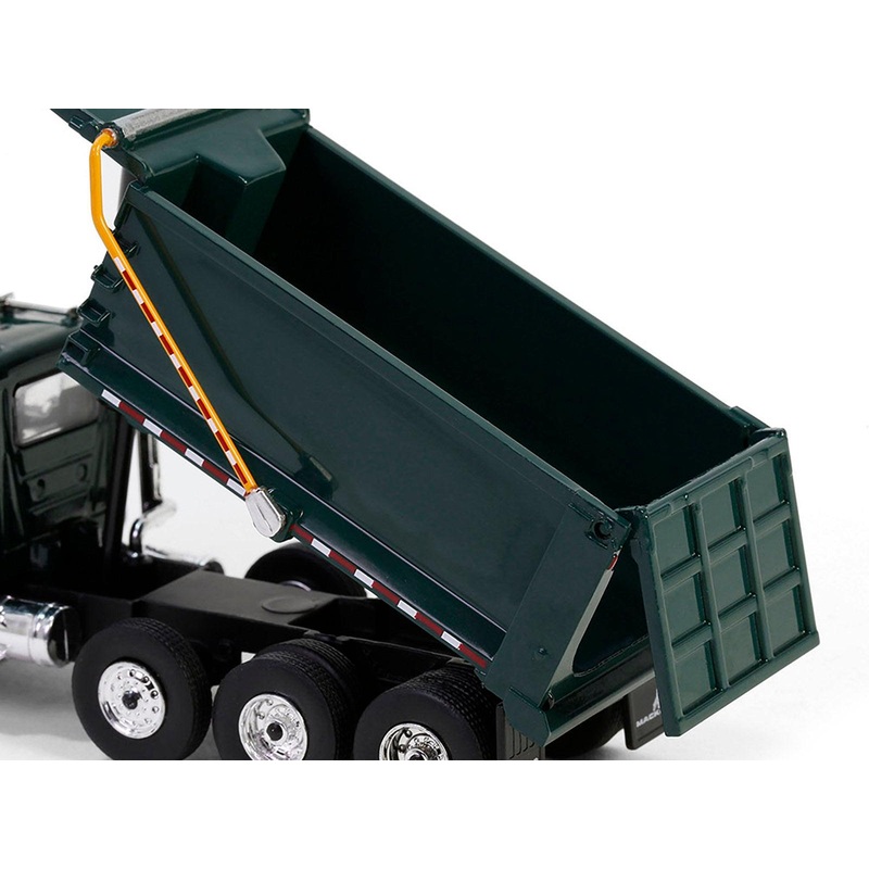 2019 Mack Granite Dump Truck “New York City Department of Parks & Recreation” Dark Green “S.D. Trucks” Series 19 1/64 Diecast Model by Greenlight