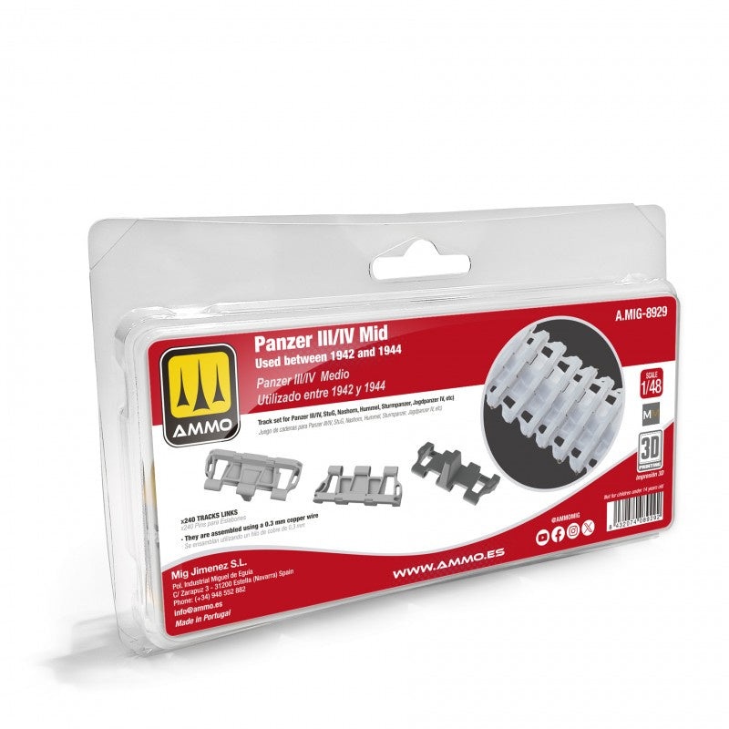 AMMO – 1/48 Panzer III/IV Mid. Used between 1942 and 1944