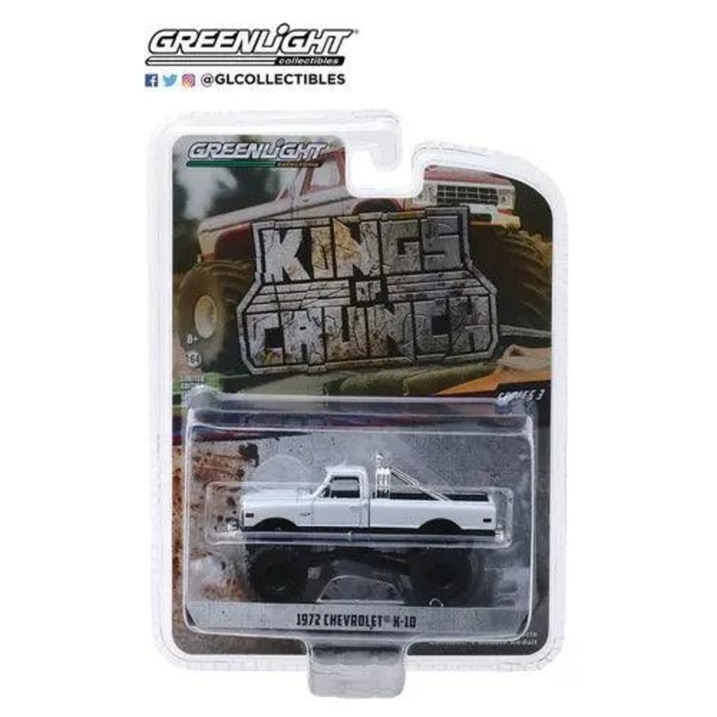 Greenlight – Kings of Crunch – 1-64 Kings of Crunch 3 – 1972 Chevy K-10 Monster