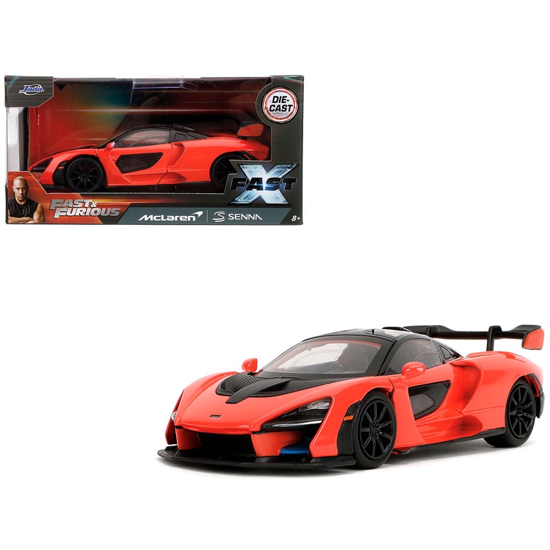 McLaren Senna Red and Black “Fast X” (2023) Movie “Fast & Furious” Series 1/32 Diecast Model Car by Jada