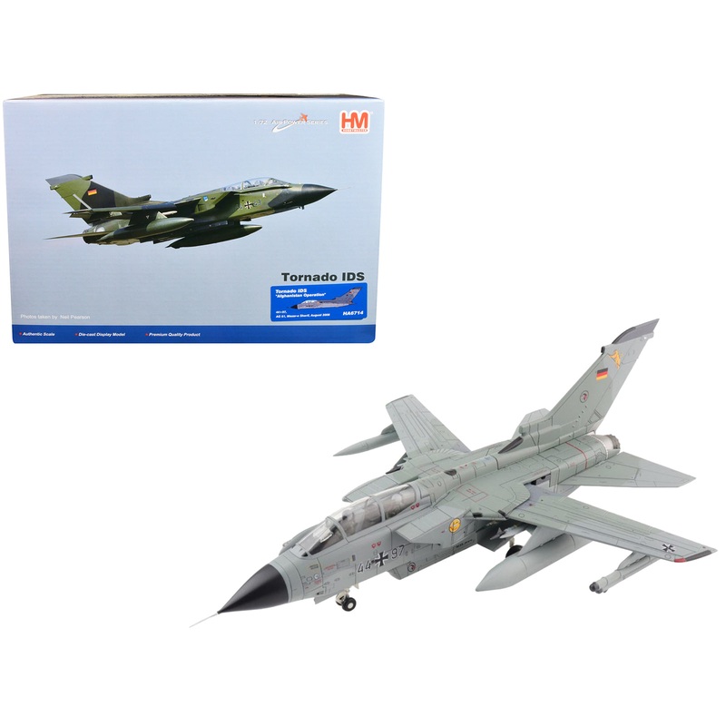 Panavia Tornado IDS Aircraft “Afghanistan Operation” “44+97 AG 51 Mazar-e Sharif” (August 2008) “Air Power Series” 1/72 Diecast Model by Hobby Master