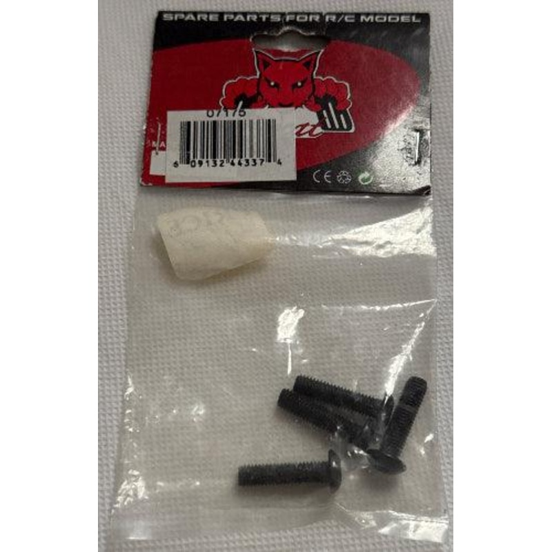 Redcat Racing Cap Head Hex Mechnical Screw (4*20mm) 8pcs