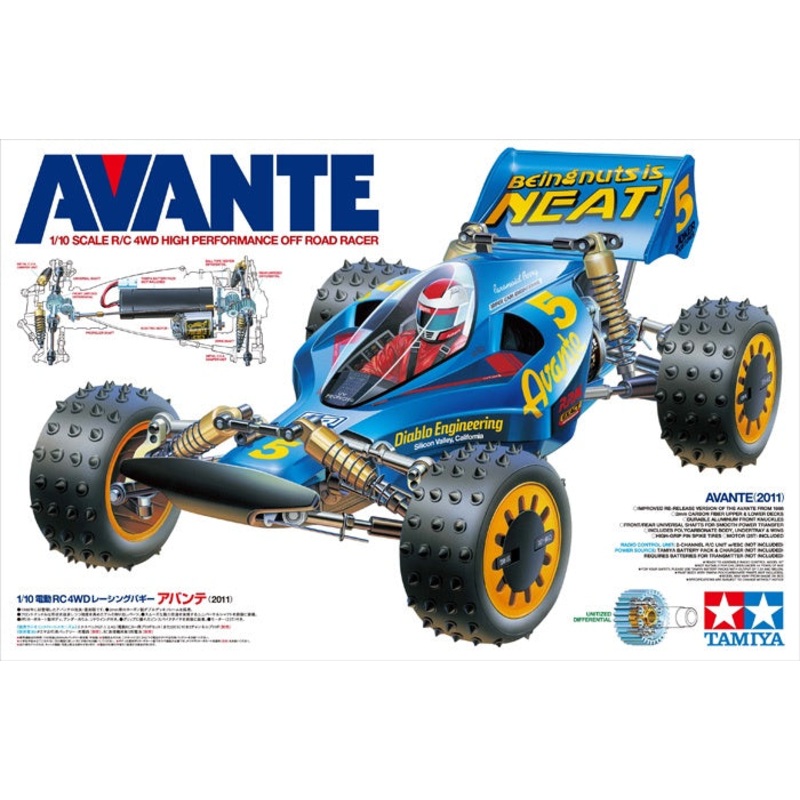 Tamiya – R/C Avante (2011) (w/ ESC)