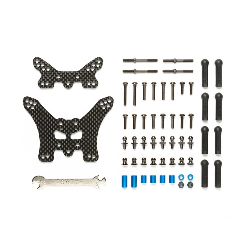 Tamiya – TT02B Carbon FR Damper Stays
