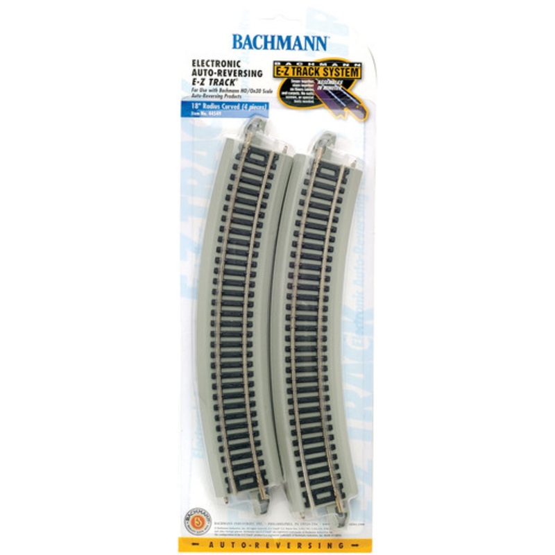 Bachmann 44549 HO Scale 18″ Radius Curved Electronic Auto-Reversingtrack