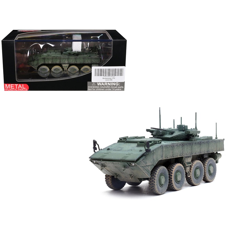 Bumerang (Object K-17) IFV (Infantry Fighting Vehicle) “Russian Army” Green Camouflage “Armor Premium” Series 1/72 Diecast Model by Panzerkampf
