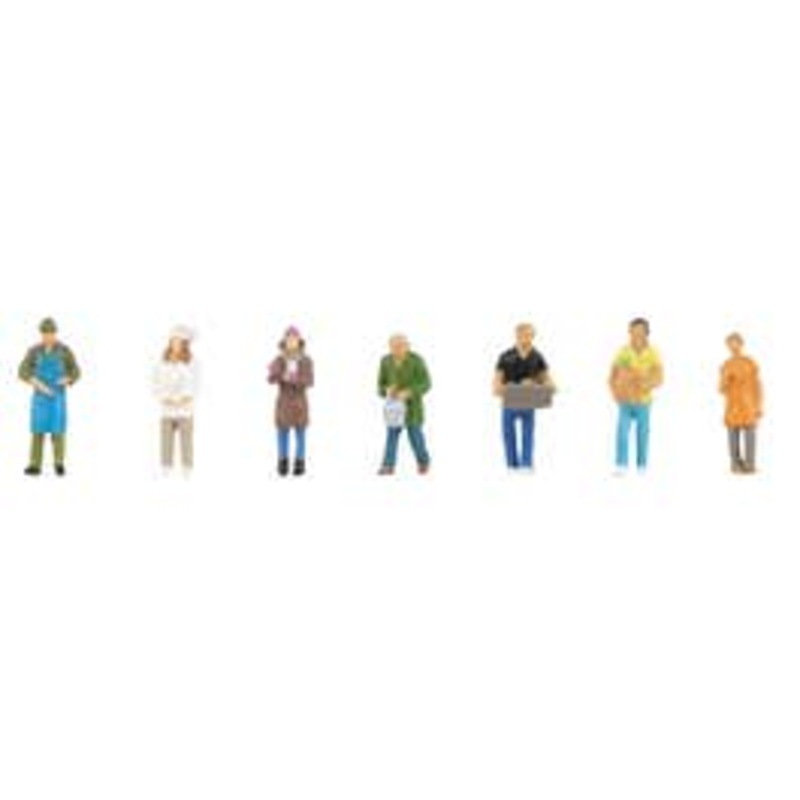 Faller 151671  HO Weekly market II