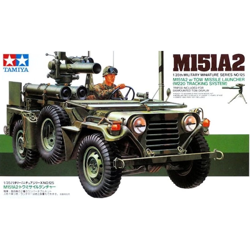 Tamiya – 1/35 US M151A2 w/TOW Missile