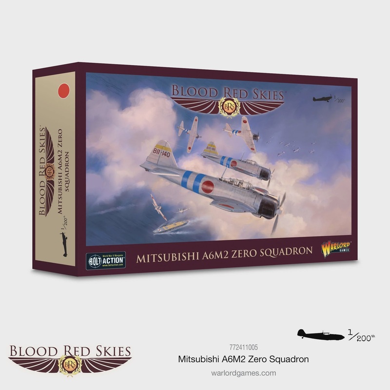 Warlord – Blood Red Skies Mitsubishi A6M2 Zero squadron