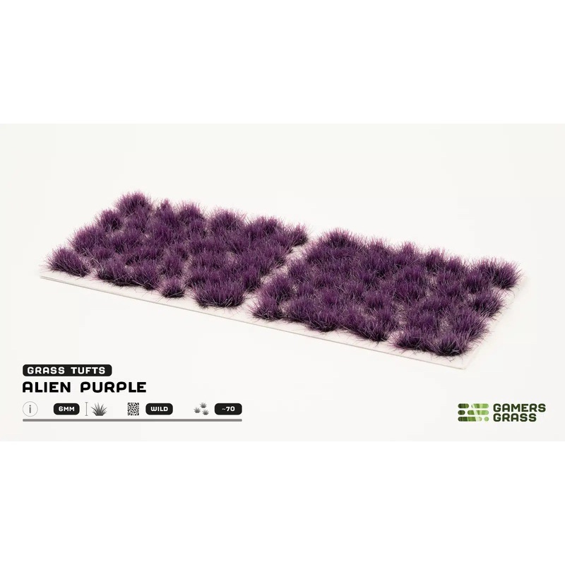Gamers Grass – 6mm Tufts – Alien Purple (Wild)  (GGA-PU)