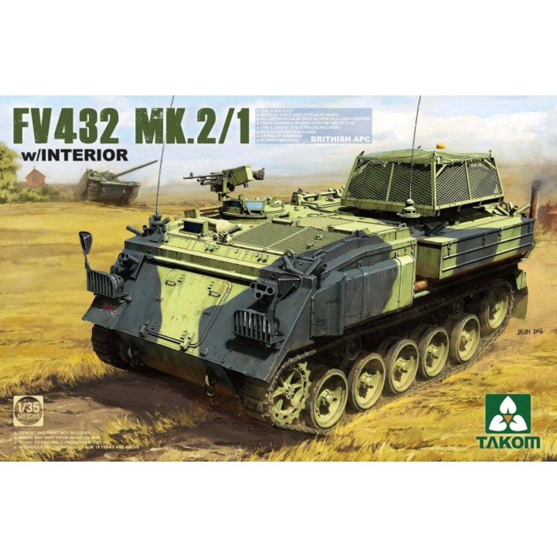 Takom – 1/35 British APC FV432 Mk.2/1 w/ Interior