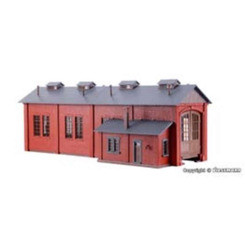 Vollmer 45762  HO Loco shed, single track kit