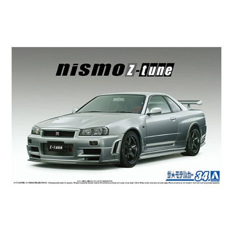 Aoshima – 1/24 Nismo BNR34 Skyline GT-R Z-Tune ’04