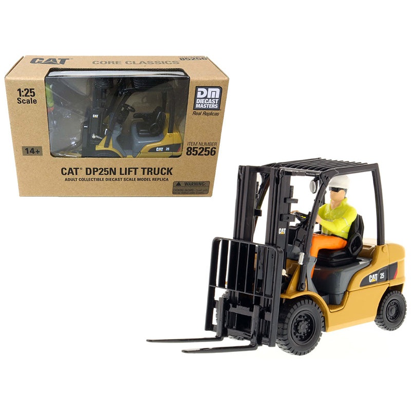 CAT Caterpillar DP25N DP/GP15-35N Range Lift Truck with Operator “Core Classics Series” 1/25 Diecast Model by Diecast Masters