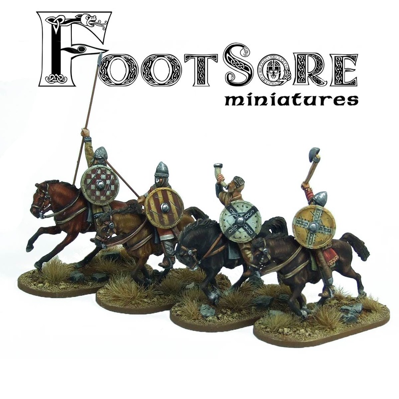 Footsore Miniatures – Breton Cavalrymen Command