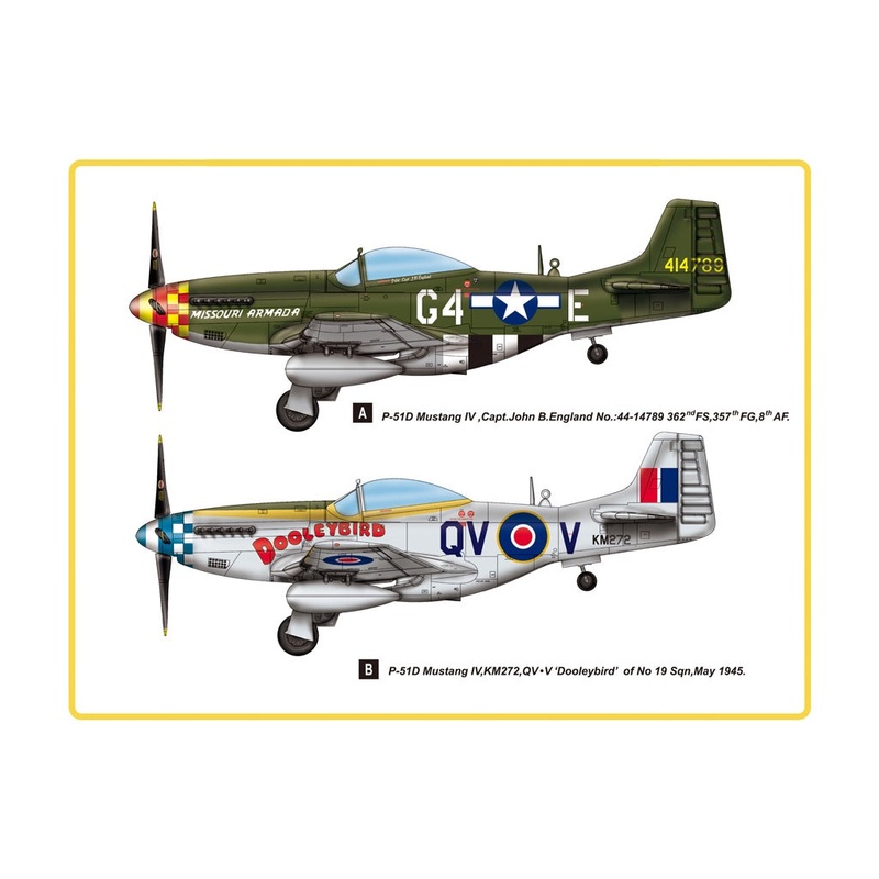 Hobby Boss – 1/48P-51D Mustang IV Fighter (85802)