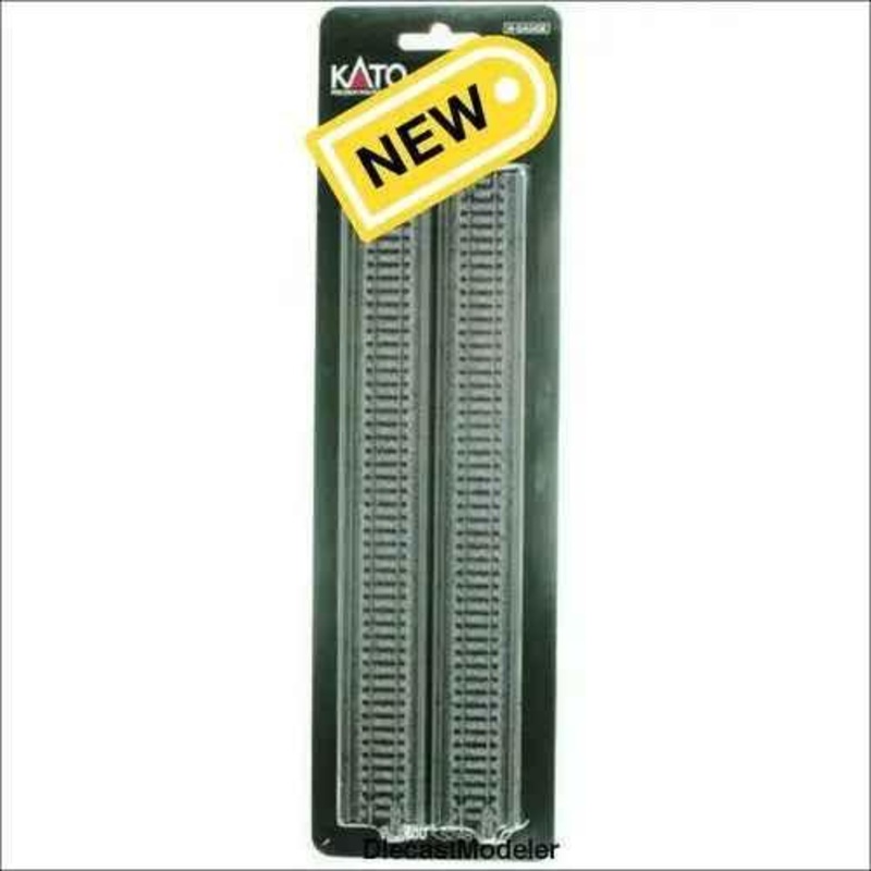 KATO – 20-400 N Scale 248mm Straight Viaduct Track 2pk
