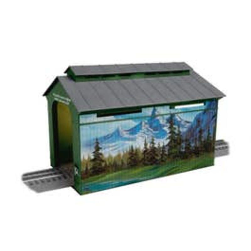 Lionel 2529080 O Bob Ross Covered Bridge