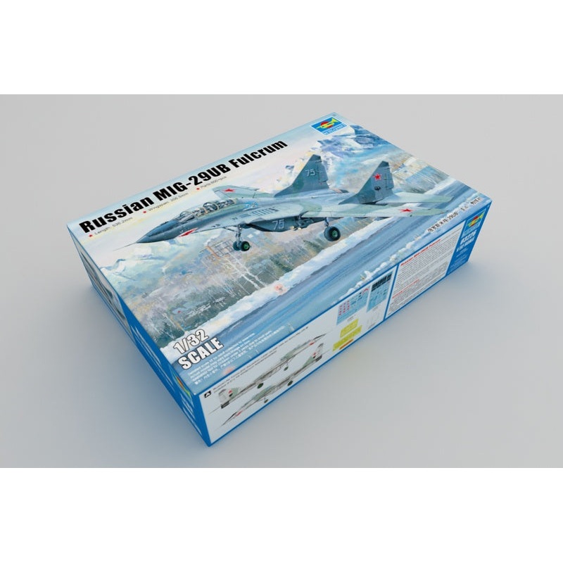 Trumpeter – 1/32 Russian MIG-29UB “Fulcrum” Fighter
