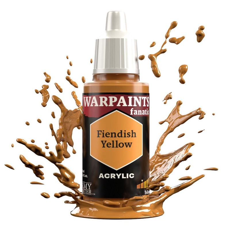 Warpaints Fanatic: Fiendish Yellow  (WP3092) (18ml)
