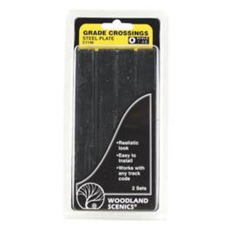 Woodland Scenics C1146 O Steel Grade Crossing
