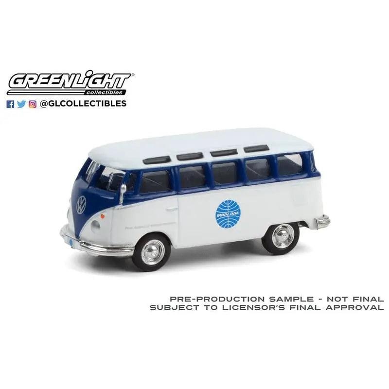 1964 Volkswagen Samba Bus Blue and White Pan Am Airways