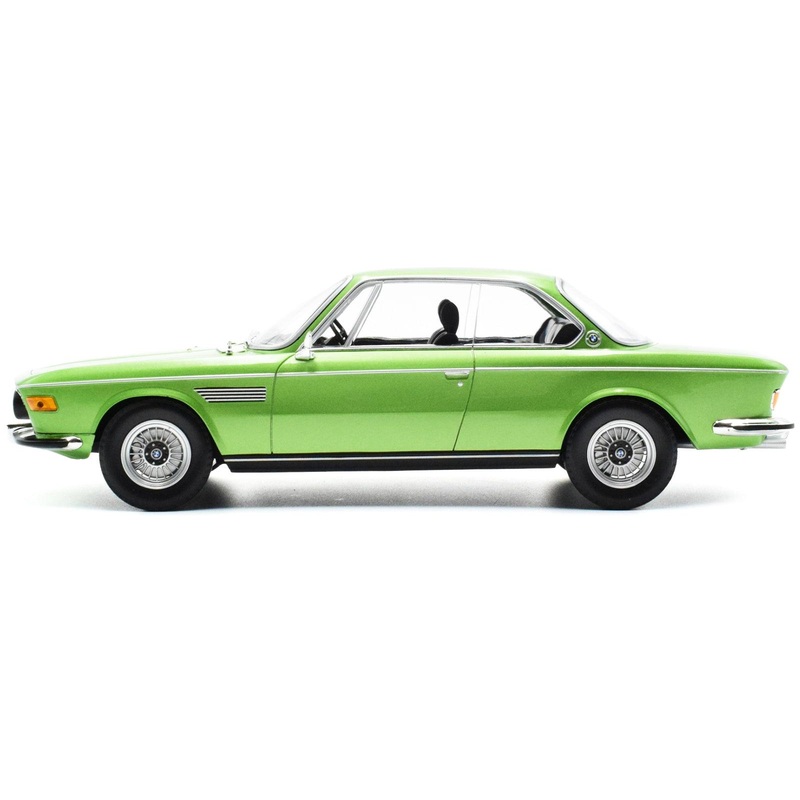 1971 BMW 3.0 CSi Green Metallic Limited Edition to 506 pieces Worldwide 1/18 Diecast Model Car by Minichamps