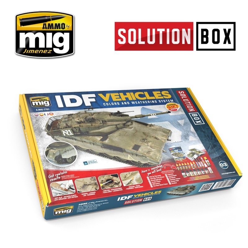 AMMO – SOLUTION BOX  IDF Vehicles