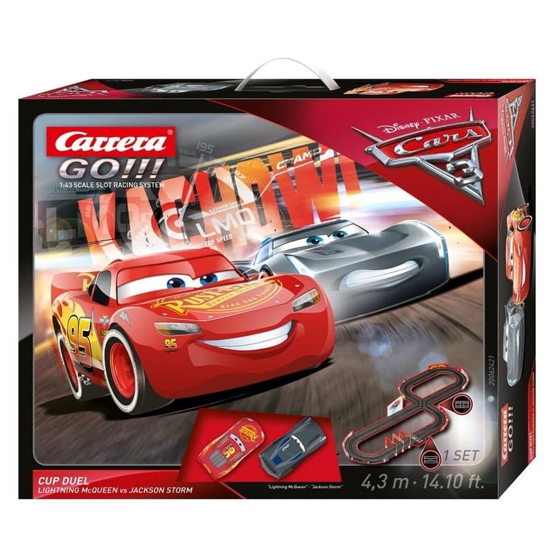 Carrera – GO!!! Disney Cars 3 – Cup Duel Set 4.3m