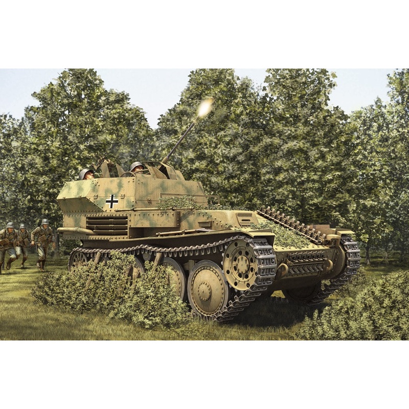 Hobby Boss – 1/35 German 2cm Flak 38 Pz.Kpfw .38 (t)