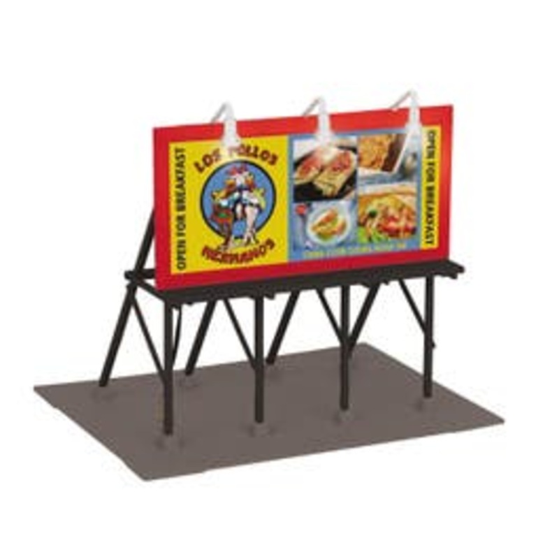 MTH 30-90699  O Lighted Billboard – Los Pollos Hermanos