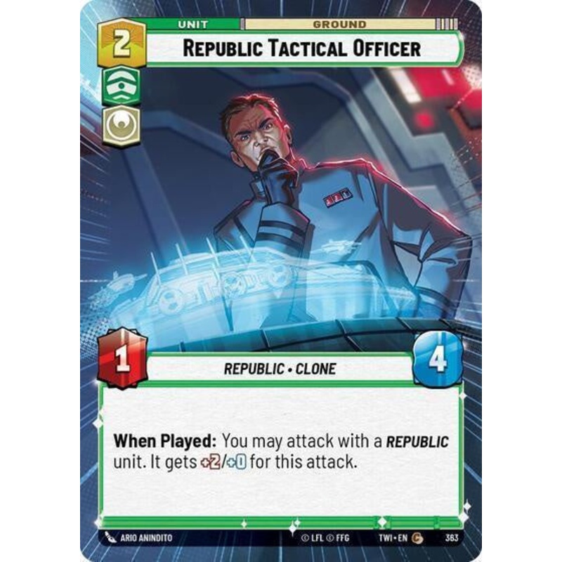 SWU – Republic Tactical Officer (363) (Hyperspace Foil)