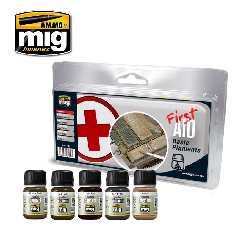 AMMO – 7448 First Aid Basic Pigments