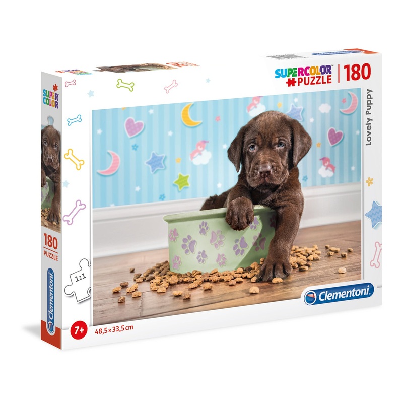 Clementoni – Lovely Puppy (180pcs)