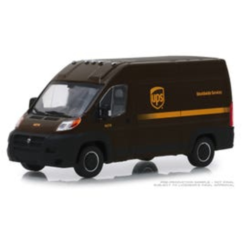 GreenLight #86156 UPS – Dodge RAM ProMaster 2500 High Roof Cargo Van 143 Scale