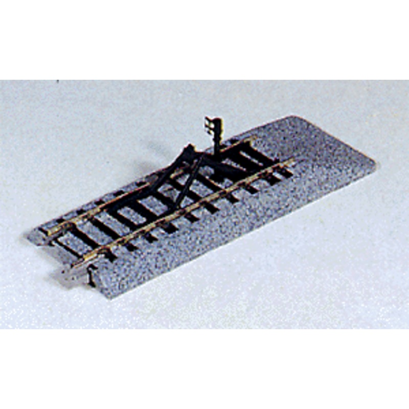 Kato 2-170 HO Unitrack 4-1/4″ (109mm) Straight Bumper (2 Pieces)
