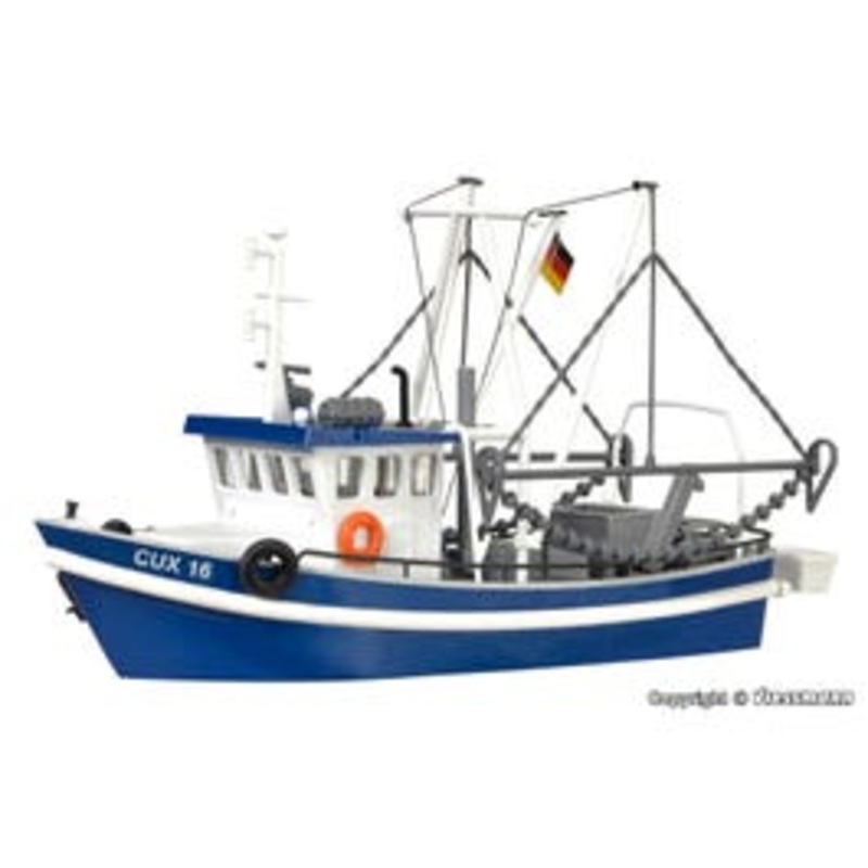 Kibri 39161  HO Shrimp boat CUX 16 kit
