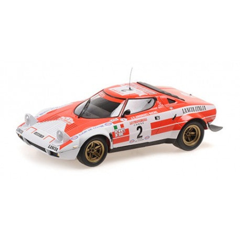 Minichamps – 1/18 Lancia Stratos HF Jean-Claude Andruet “Biche” 1974
