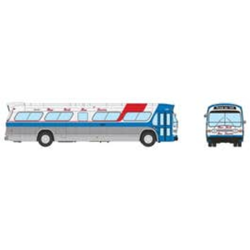 Rapido 753128 HO 1/87 New Look Bus (Deluxe): New York Bus Service Pelham Bay Park: #1485