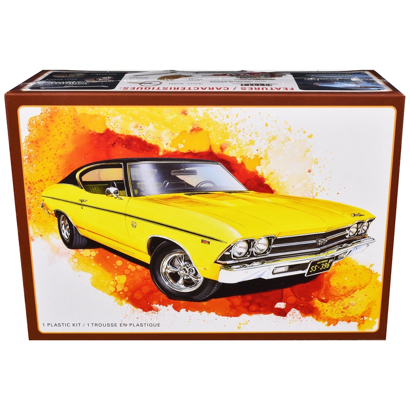 Skill 2 Model Kit 1969 Chevrolet Chevelle SS 396 1/25 Scale Model by AMT