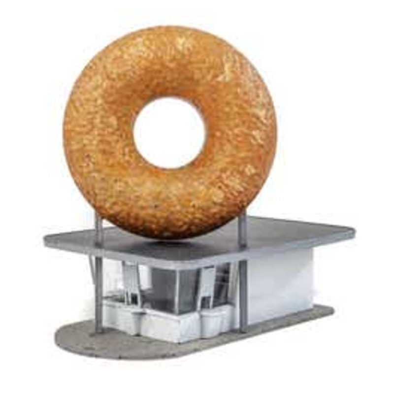 Walthers 933-3835 Hole-In-One Donut Shop — Kit